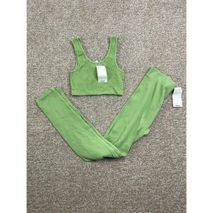 New Cropp Set Womens S Sculpt Sports Bra Leggings